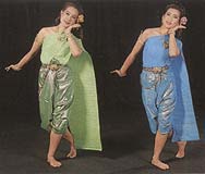 Central Thai women's dress