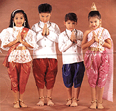 Thai children's dresses